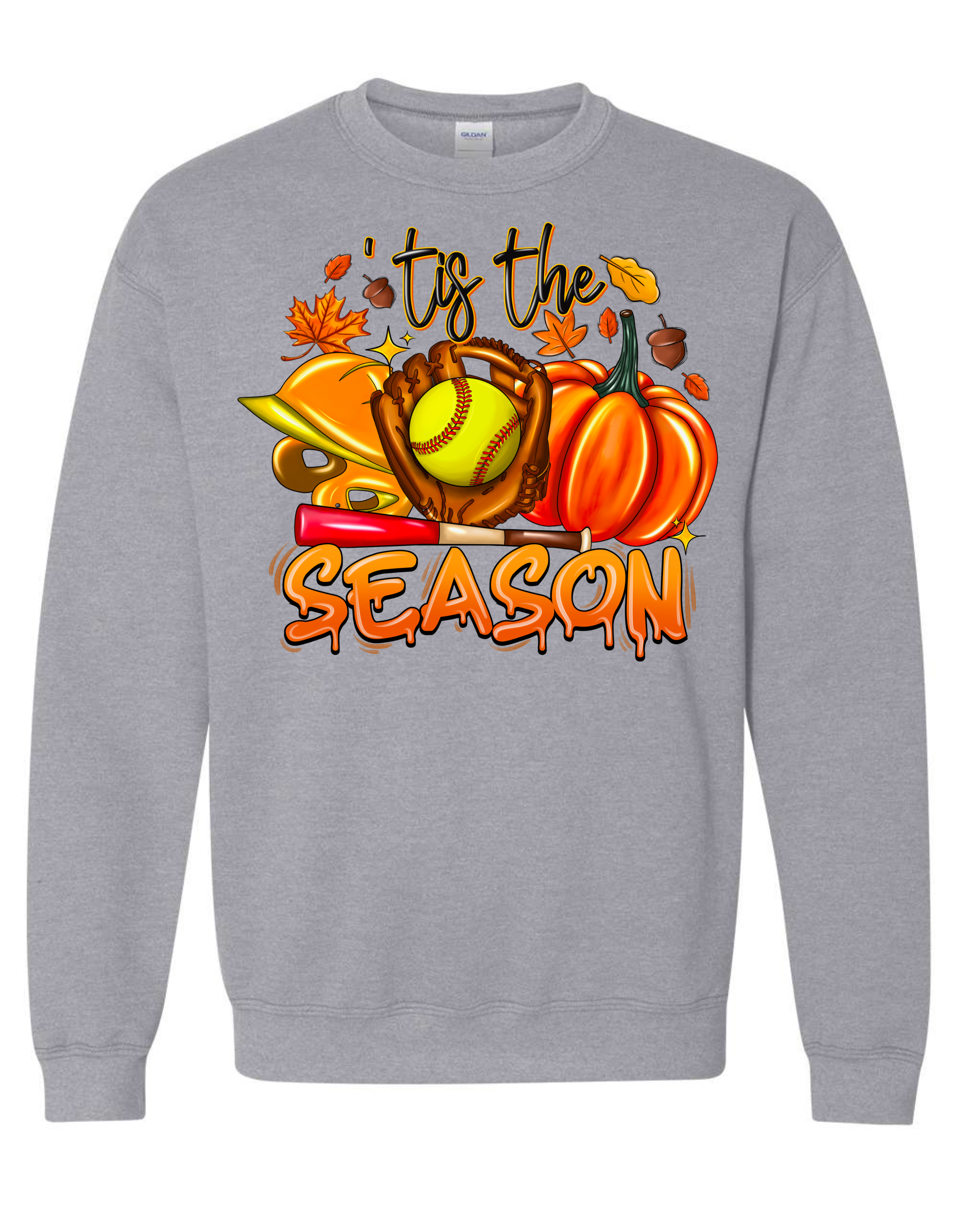'Tis the Season Grey Crewneck