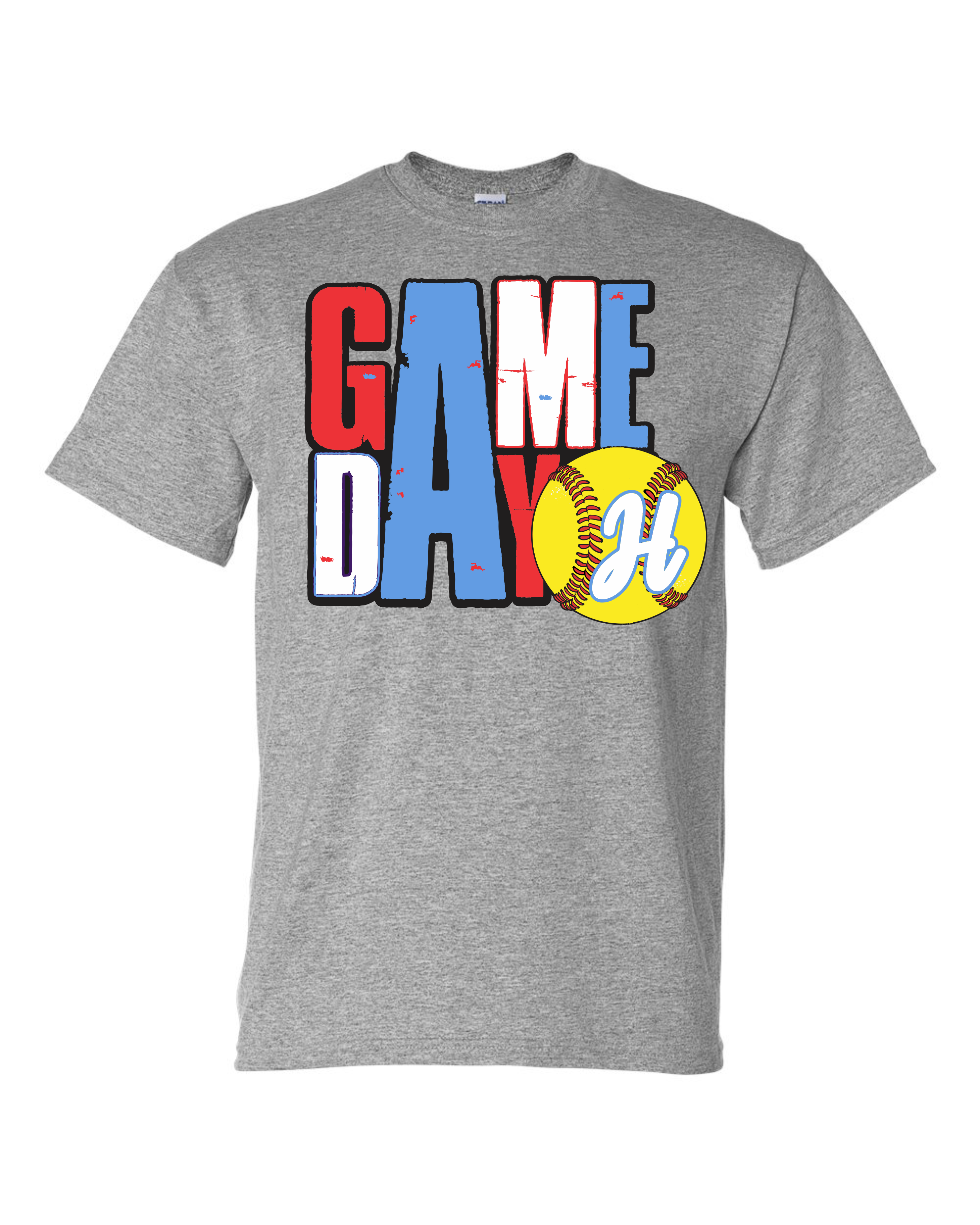Hooks GAME DAY Cotton Grey Tee