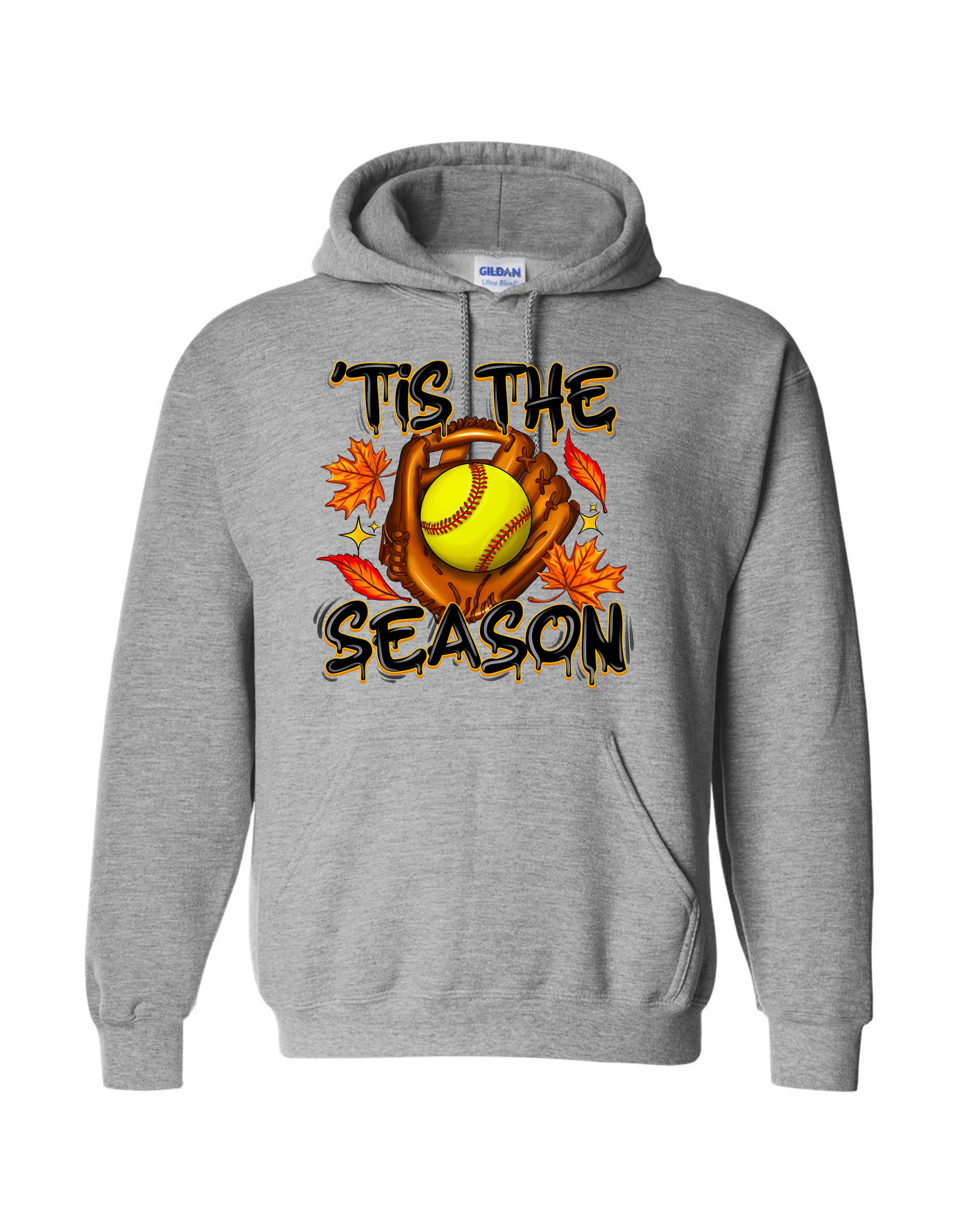 'Tis the Season Grey Hoodie
