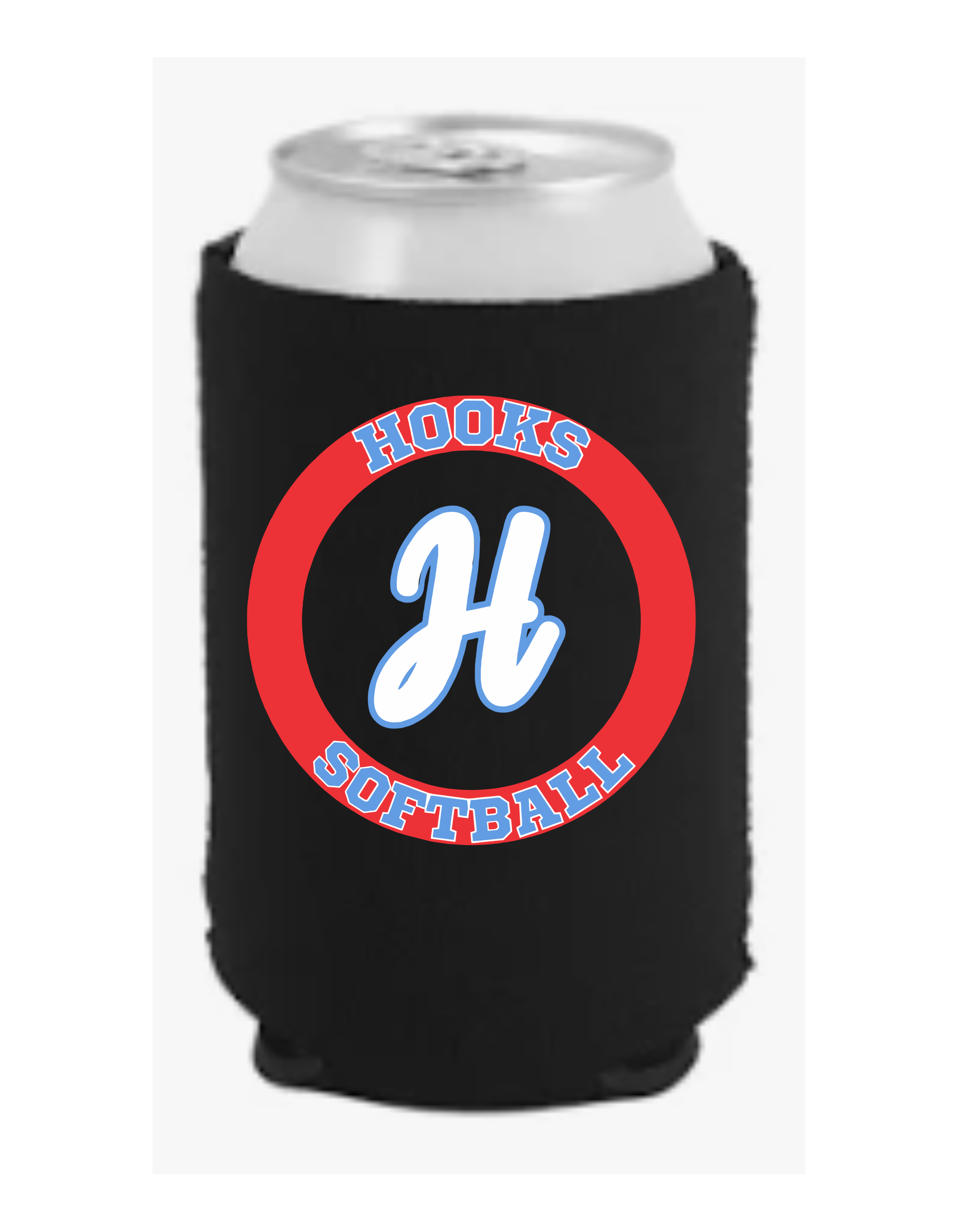 Hooks logo 2-pack can coolers