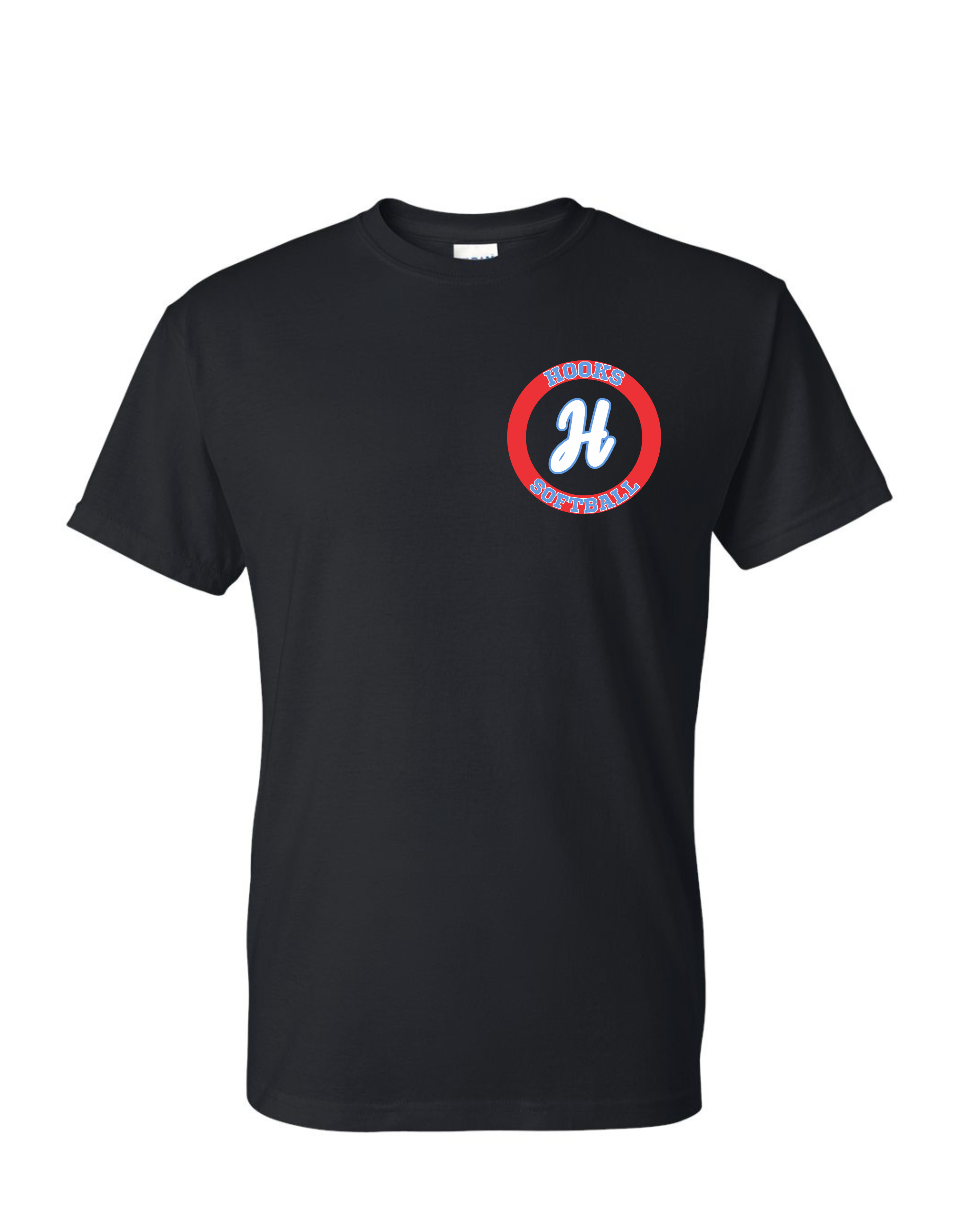 Hooks DAD Cotton Black Tee
