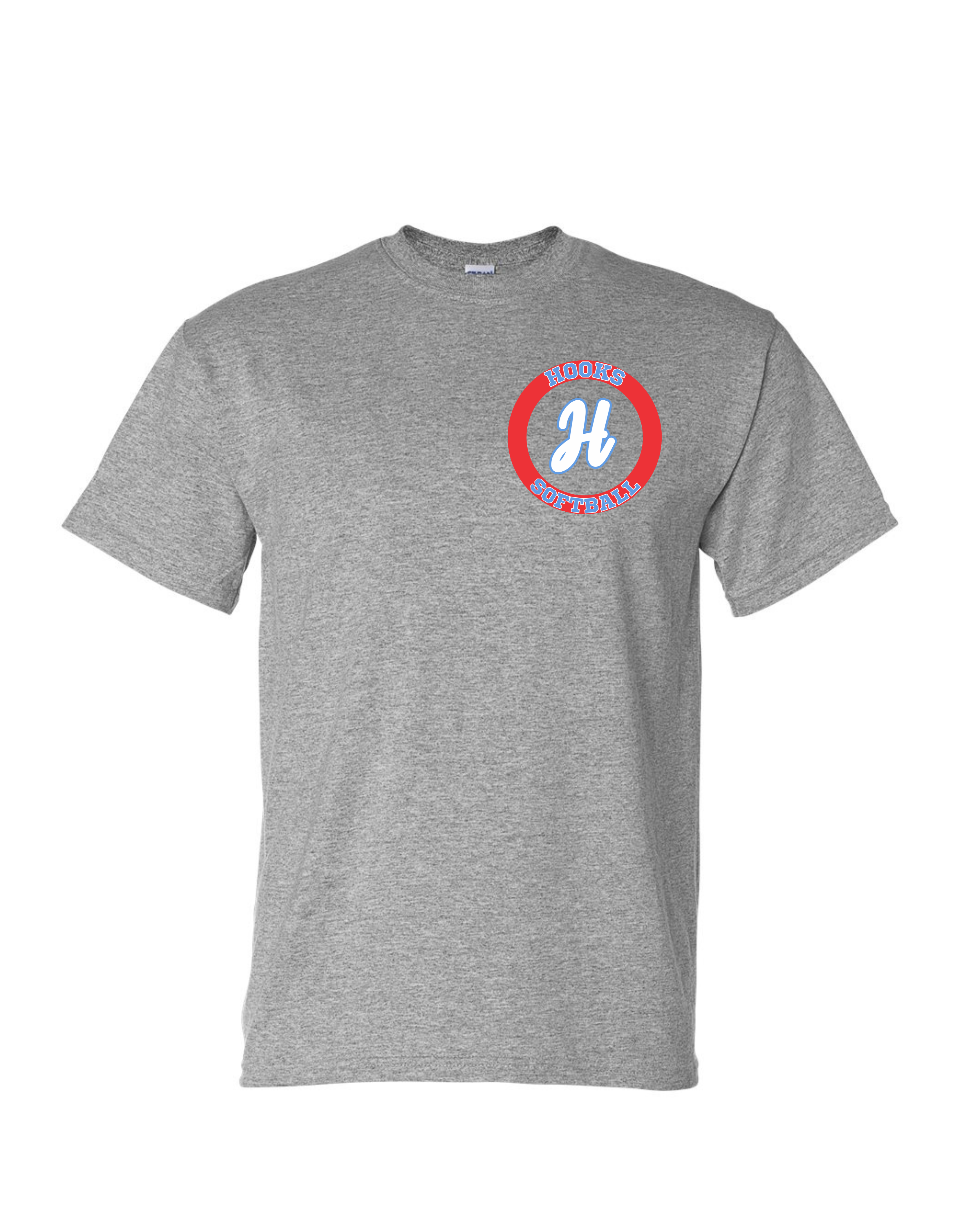 Hooks MOM Cotton Grey Tee