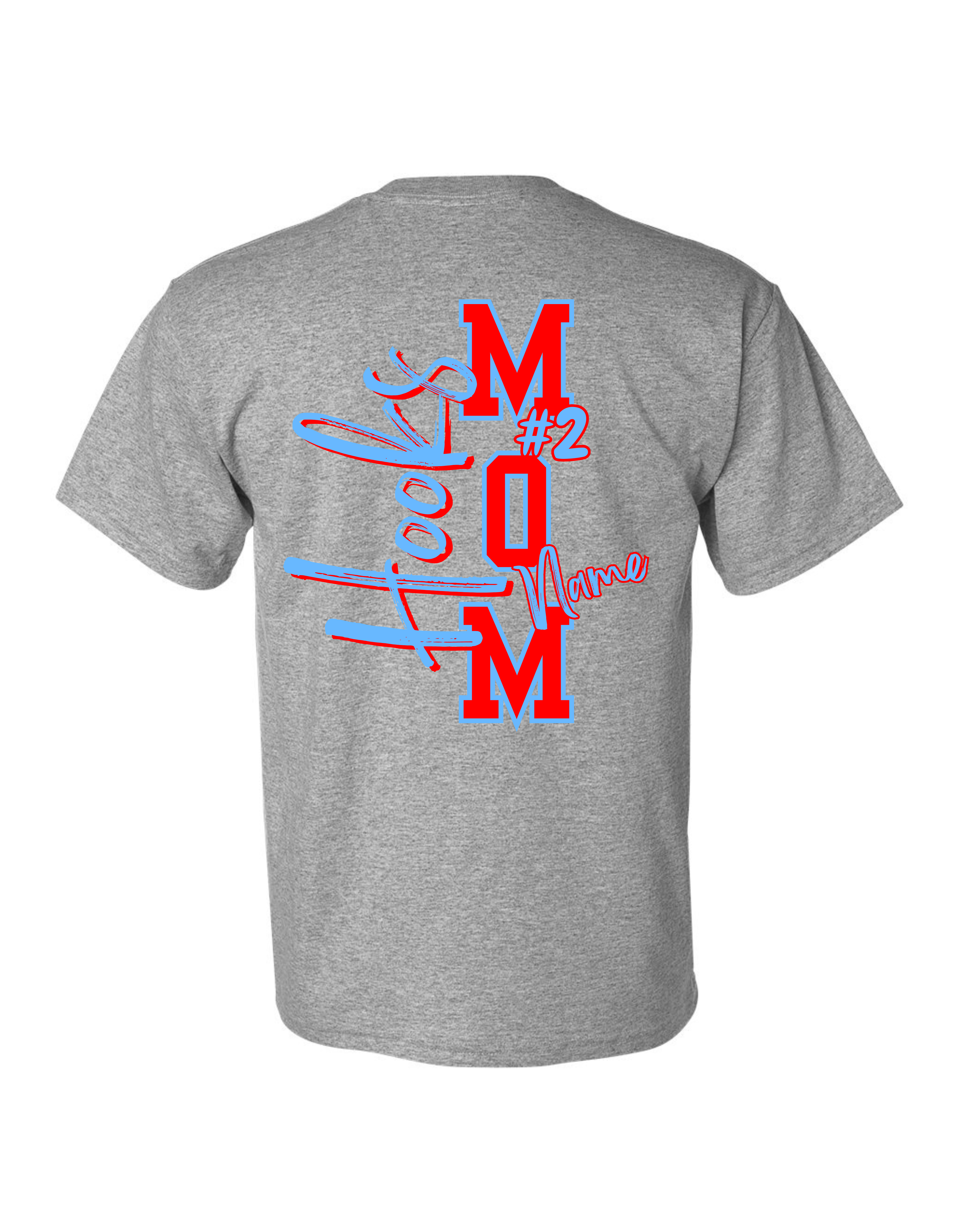 Hooks MOM Cotton Grey Tee