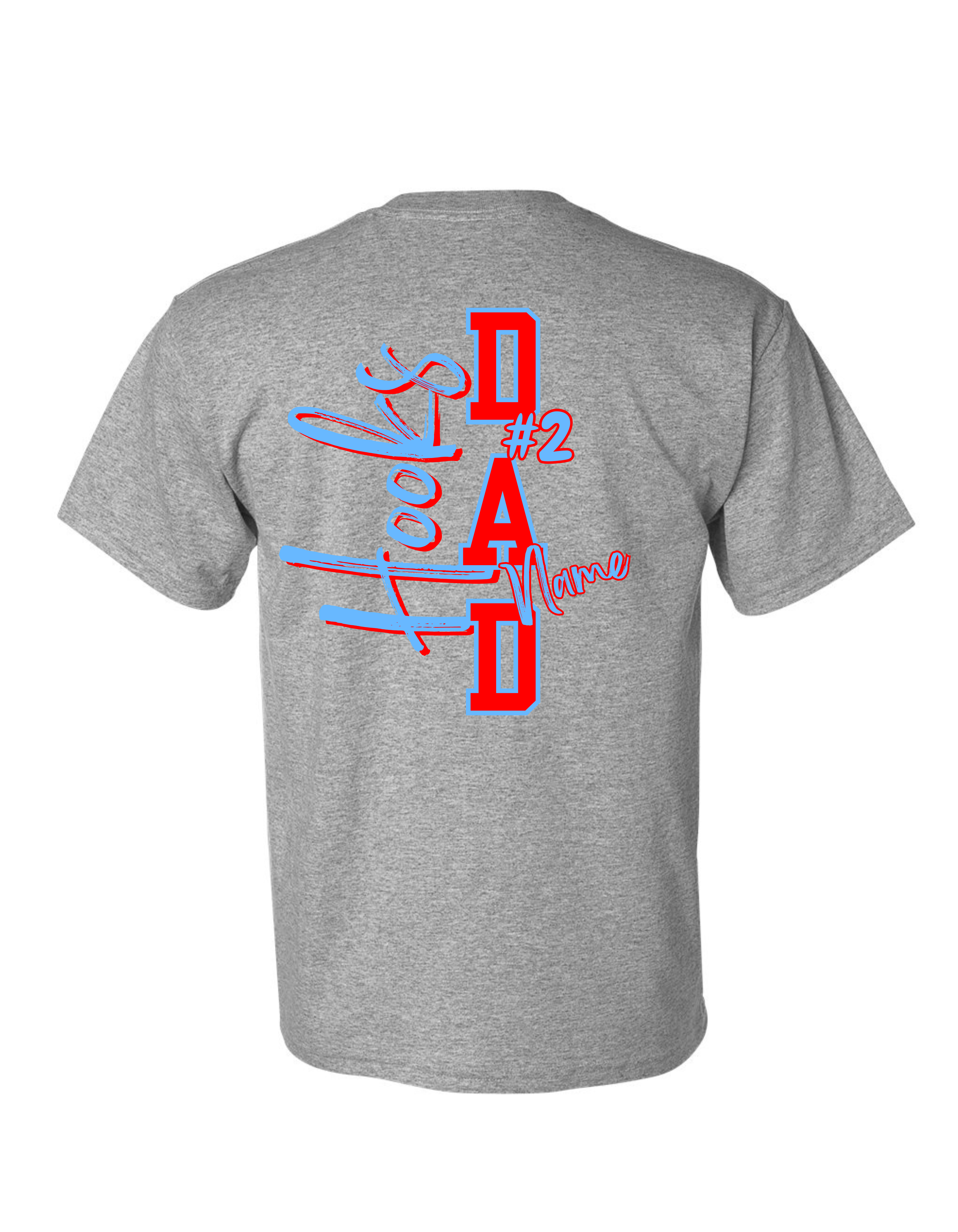 Hooks DAD Cotton Grey Tee