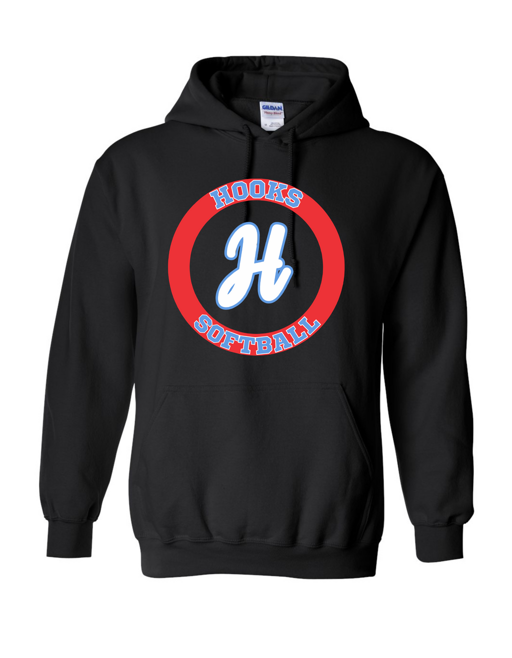 Hooks Black Hoodie