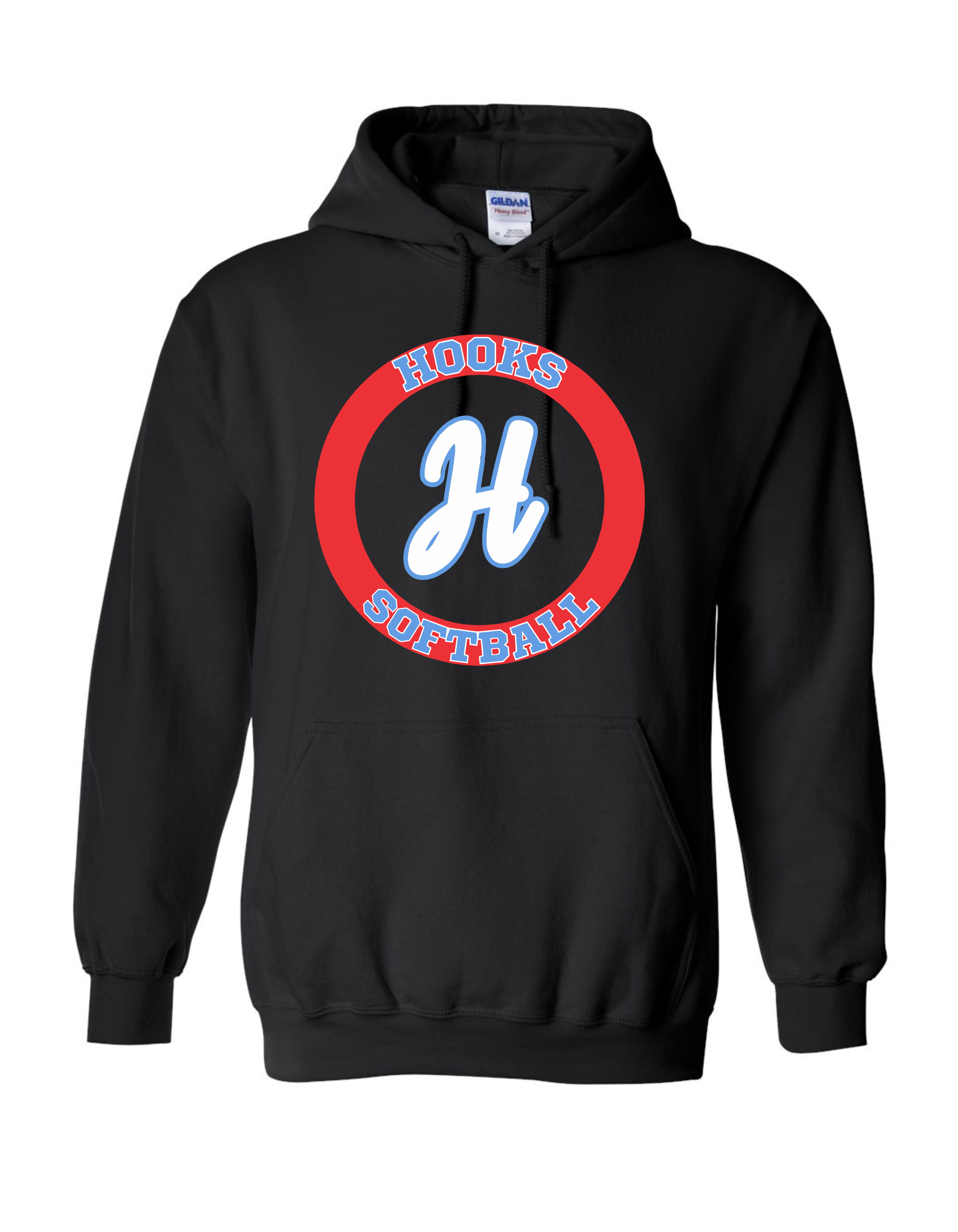 Hooks Black Hoodie
