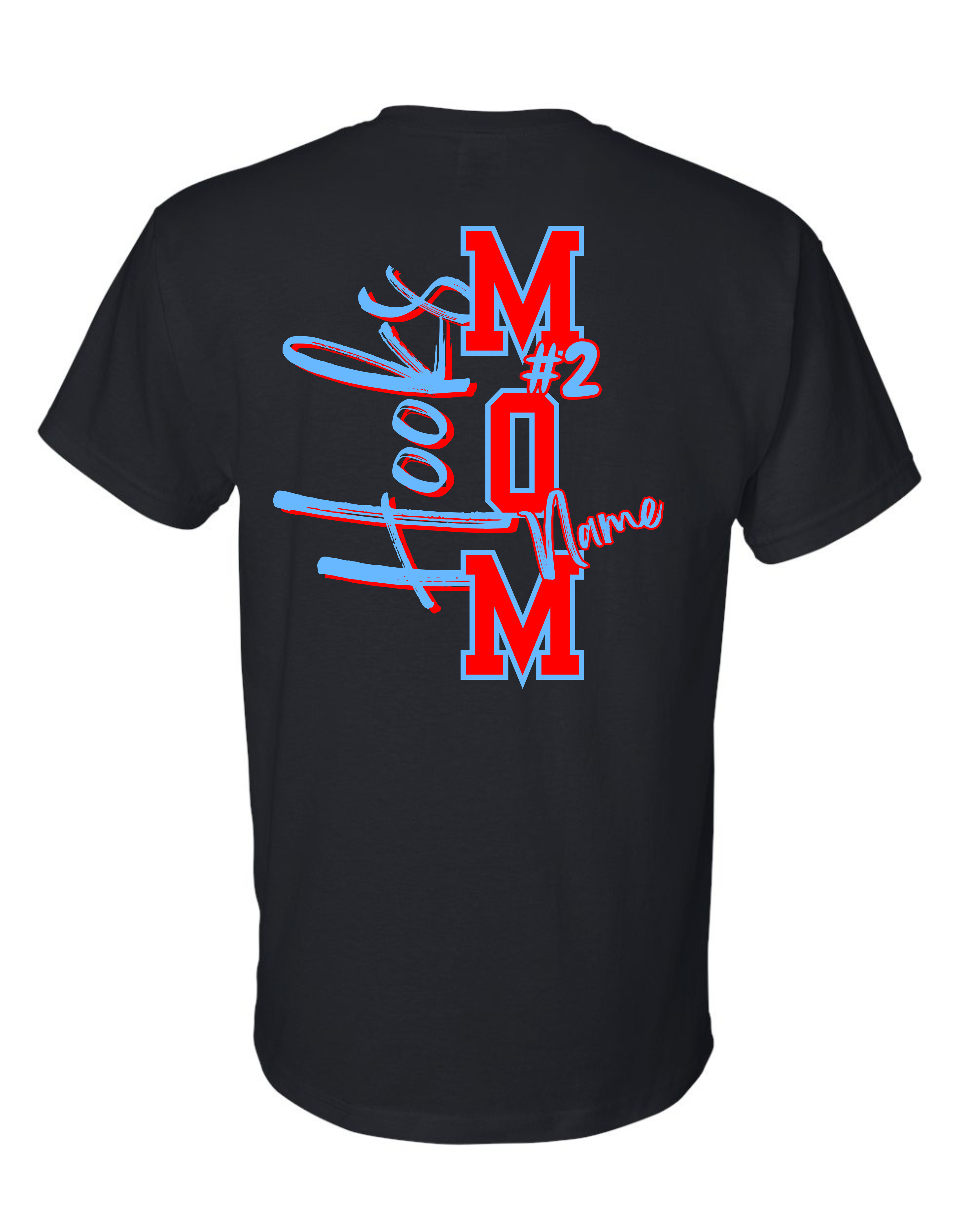 Hooks MOM Cotton Black Tee